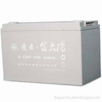 Solar Cell with 80Ah Capacity and 12V Voltage, OEM Orders are Welcome